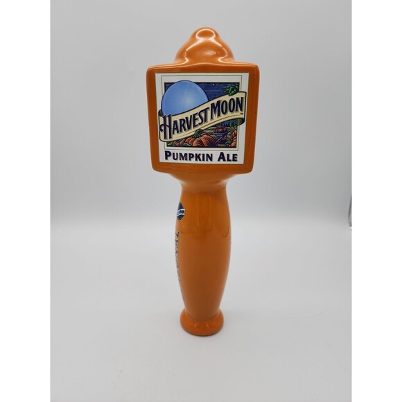 Blue Moon's Harvest Moon Pumpkin Ale Draft Beer Tap Tapper Bar Barware Seasonal - Picture 6 of 12